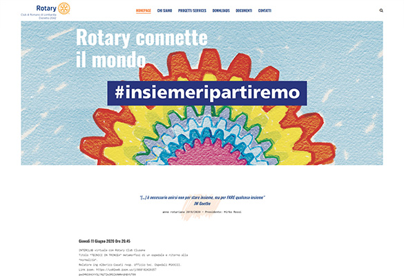 Teknet sito Rotary Romano